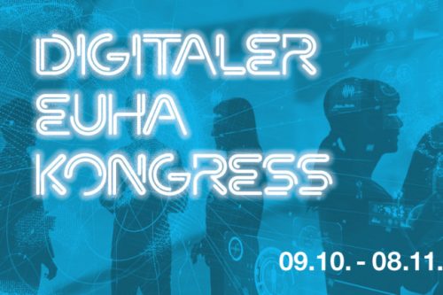Logo Digitaler EUHA Kongress 2020 mit Zeitraum
